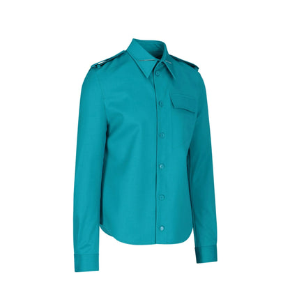 Bottega Veneta Grain De Poudre Wool Shirt｜シャツ