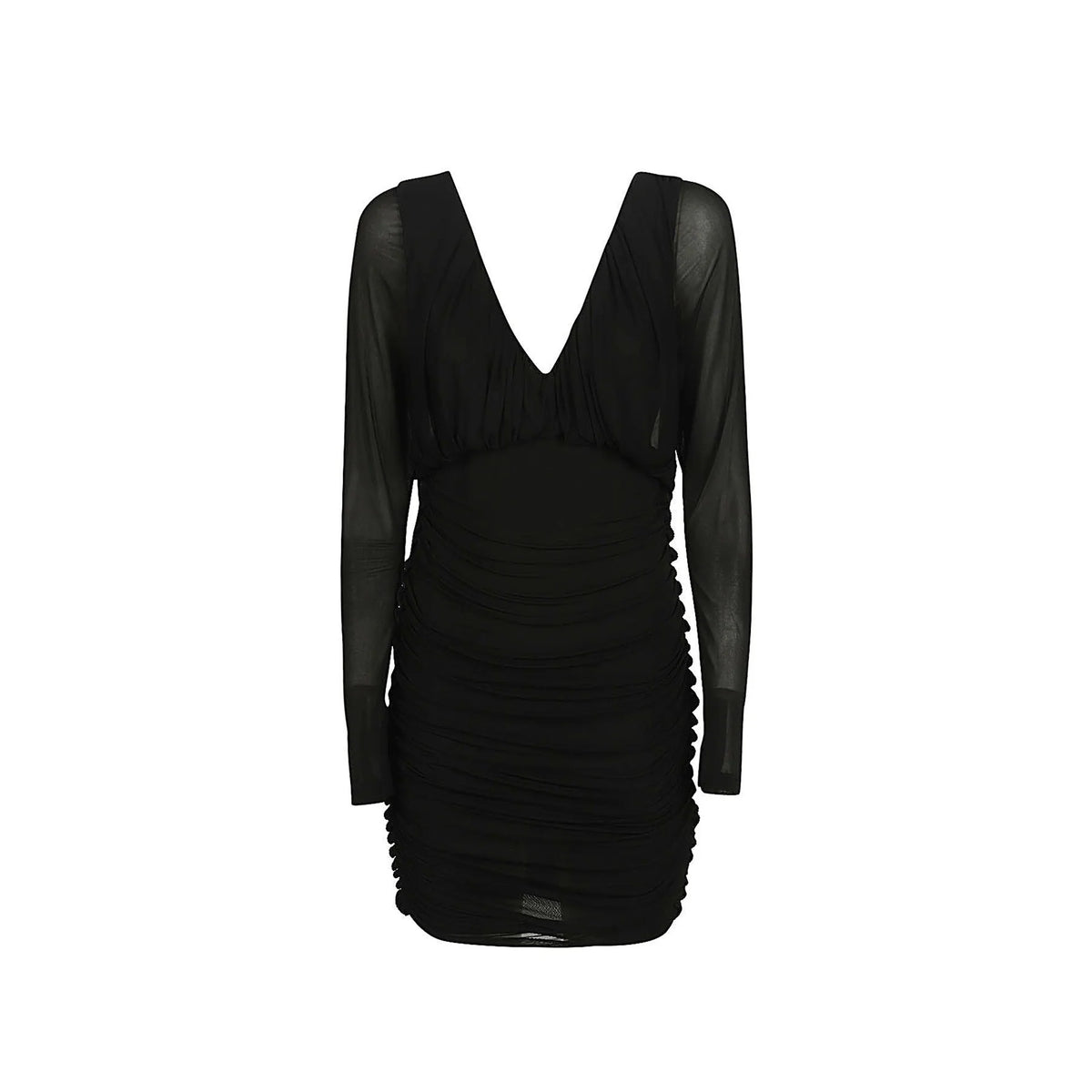 Saint Laurent Mini Draped Dress｜ワンピース