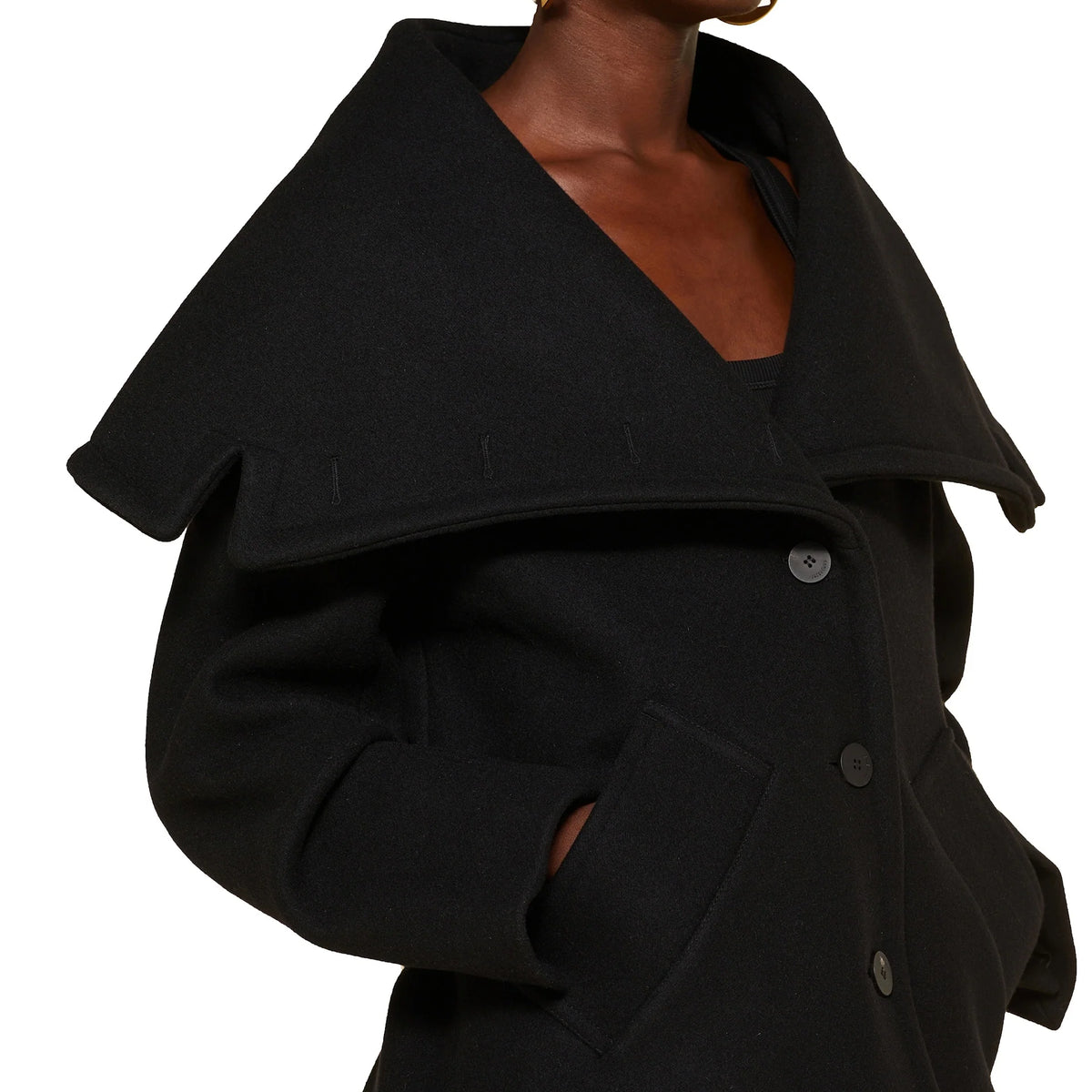Jacquemus Le Caban Caruso Draped-collar Jacket｜ジャケット