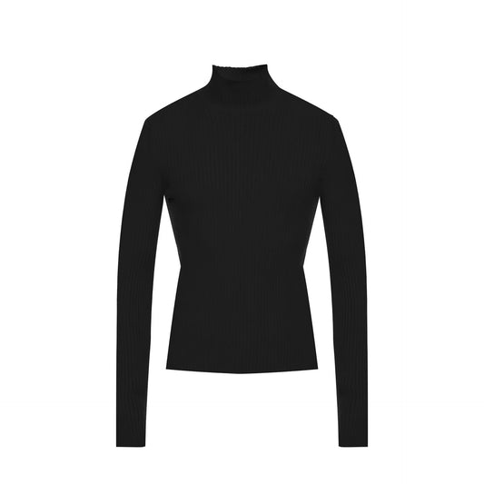 Balenciaga Cashmere Blend Rib Knit Turtleneck｜ニット