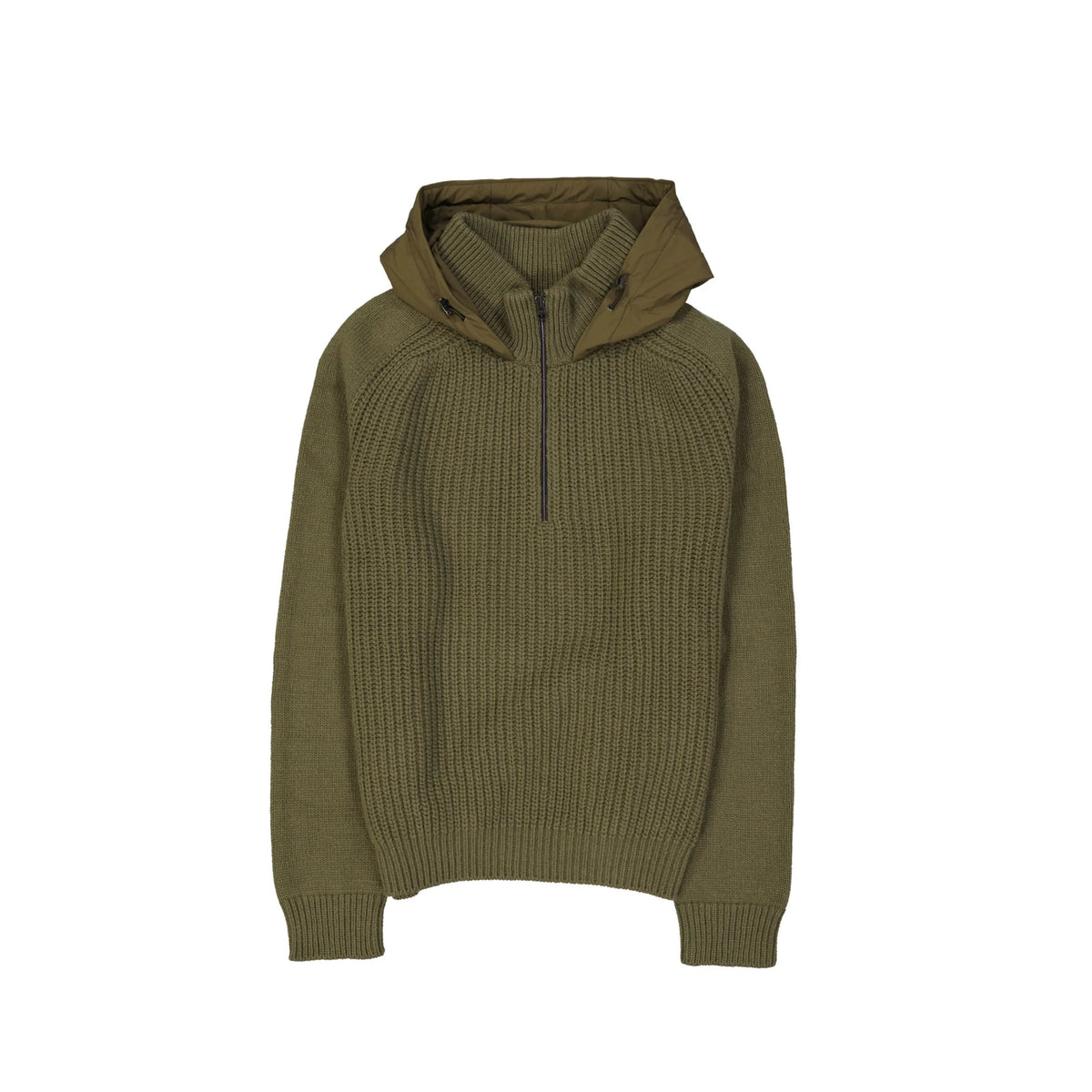 Herno Long-Sleeved Hooded Knitted Jumper｜ニット