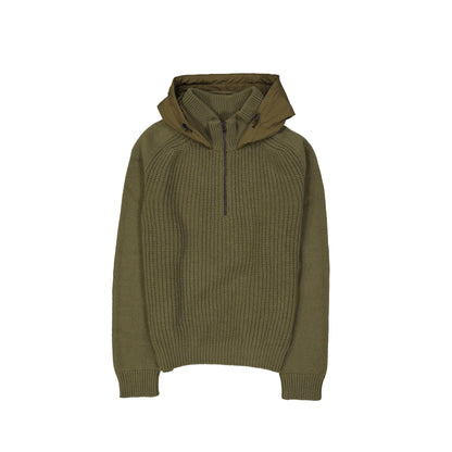 Herno Long-Sleeved Hooded Knitted Jumper｜ニット