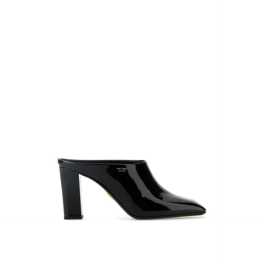 Prada Leather Mules 85mm｜サンダル